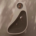 Журнальный столик фигурный со стеклянной столешницей Table Drop варинант исполнения - 2 | Loft Concept в Саратове