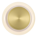 Бра круглое золото/прозрачный Plumpness LED 7 варинант исполнения - 3 | Loft Concept в Саратове