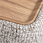 Столик прикроватный мягкий Soft Table from Chenille варинант исполнения - 4 | Loft Concept в Саратове