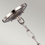 Подвесной светильник со стальным плафоном и белым матовым стеклянным шаром Feiss варинант исполнения - 3 | Loft Concept в Саратове