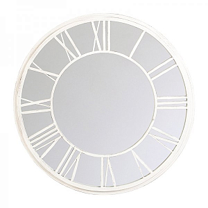 Зеркало настенное Clock White