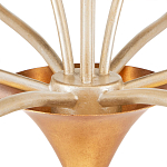 Люстра с плафонами в виде цветов Golden Bird of Paradise варинант исполнения - 2 | Loft Concept в Саратове