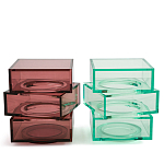 Стол журнальный в форме кубов Acrylic Furniture Lumina Mint Breeze варинант исполнения - 5 | Loft Concept в Саратове