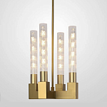 Люстра CANELLE Pendant lamp 4 Modern Brass варинант исполнения - 2 | Loft Concept в Саратове