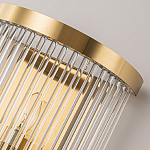 Бра с золотистым основанием и прозрачными трубками Nembus варинант исполнения - 2 | Loft Concept в Саратове