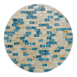 Столик с инкрустацией с перламутровым узором Rona варинант исполнения - 2 | Loft Concept в Саратове