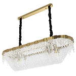 Люстра с хрустальными подвесками Riche Crystal Metal Chandelier 12 варинант исполнения - 1 | Loft Concept в Саратове