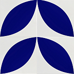 Дизайнерская плитка с узором Лепесток варинант исполнения - 2 | Loft Concept в Саратове