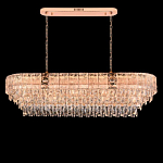 Люстра овальная с каскадом из прозрачного хрусталя Constant Sparks варинант исполнения - 2 | Loft Concept в Саратове