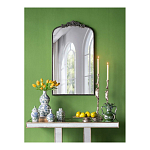 Ваза фигурная с сине-зелеными узорами распустившихся цветов Blossoming Spring варинант исполнения - 5 | Loft Concept в Саратове