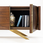 ТВ-тумба в цвете американский орех Introduce варинант исполнения - 3 | Loft Concept в Саратове