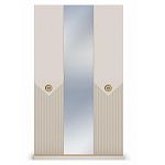 Шкаф трёхдверный с 1-ой зеркальной дверью Satin Furniture варинант исполнения - 2 | Loft Concept в Саратове