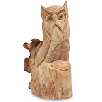Статуэтка из дерева сова Animals of the World 20 варинант исполнения - 1 | Loft Concept в Саратове