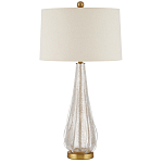 Настольная лампа с фактурным стеклянным корпусом Pommel варинант исполнения - 4 | Loft Concept в Саратове