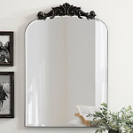 Зеркало с изысканной короной и безрамным полотном Crowned Mirror варинант исполнения - 1 | Loft Concept в Саратове