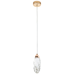 Подвесной светильник Soar Hanging Lamp Gold Transparent Прозрачный варинант исполнения - 2 | Loft Concept в Саратове