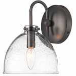 Бра с куполообразным прозрачным плафоном Glass Dome with Seeds варинант исполнения - 2 | Loft Concept в Саратове