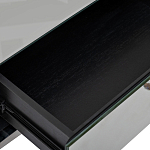 Тумбочка зеркальная с ящиком Mirror Chrome Cabinet варинант исполнения - 5 | Loft Concept в Саратове