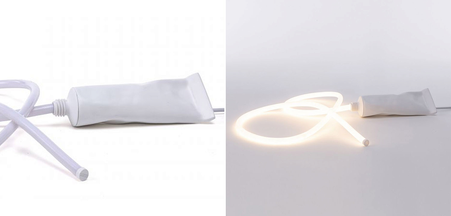 Настольная лампа Seletti Daily Glow Toothpaste Настольная лампа Seletti Daily Glow Toothpaste - Loft-Concept в Саратове