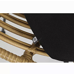 Стул круглый с ротанговым плетением Round Wicker Stool варинант исполнения - 6 | Loft Concept в Саратове