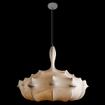 Подвесной светильник с белым фигурным абажуром и мягкими волнистыми краями Cloud Motion  варинант исполнения - 18 | Loft Concept в Саратове