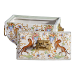 Шкатулка с фигуркой льва на крышке Eden Garden варинант исполнения - 2 | Loft Concept в Саратове