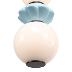 Подвесной светильник фигурный с керамическими элементами 24W LED Fragrant Light варинант исполнения - 5 | Loft Concept в Саратове