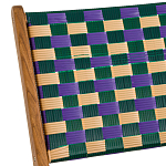 Кресло низкое из массива тика Barbados варинант исполнения - 4 | Loft Concept в Саратове