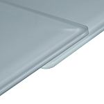 Стол обеденный раскладной со стеклянной столешницей Futuristic Table варинант исполнения - 3 | Loft Concept в Саратове