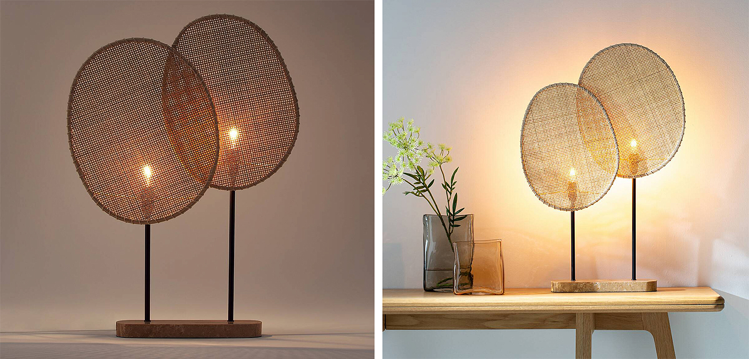 Настольная лампа Wicker Leaves Table lamp Настольная лампа Wicker Leaves Table lamp - Loft-Concept в Саратове