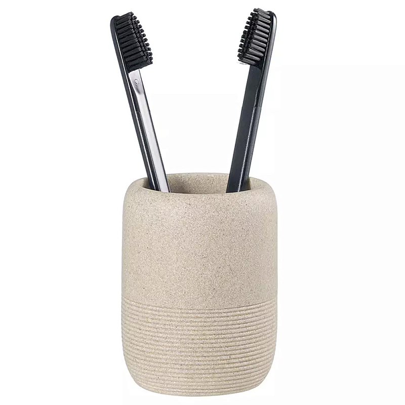 Стакан для зубных щеток Purity Бежевый в Саратове | Loft Concept 
