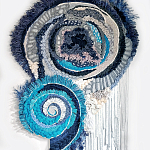 Текстильный Арт-объект ручной работы Galaxy варинант исполнения - 3 | Loft Concept в Саратове