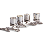 Подсвечник из алюминиевого сплава Cozy Light варинант исполнения - 1 | Loft Concept в Саратове