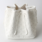 Кашпо в виде сумки  Bag Vase White Louis варинант исполнения - 1 | Loft Concept в Саратове