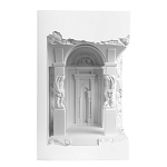 Встраиваемый в стену гипсовый светильник под покраску с колоннами и арками в античном стиле Antiquity Athena варинант исполнения - 8 | Loft Concept в Саратове