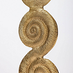 Кофейный стол из металла с круглой столешницей Table Gold Metal варинант исполнения - 4 | Loft Concept в Саратове