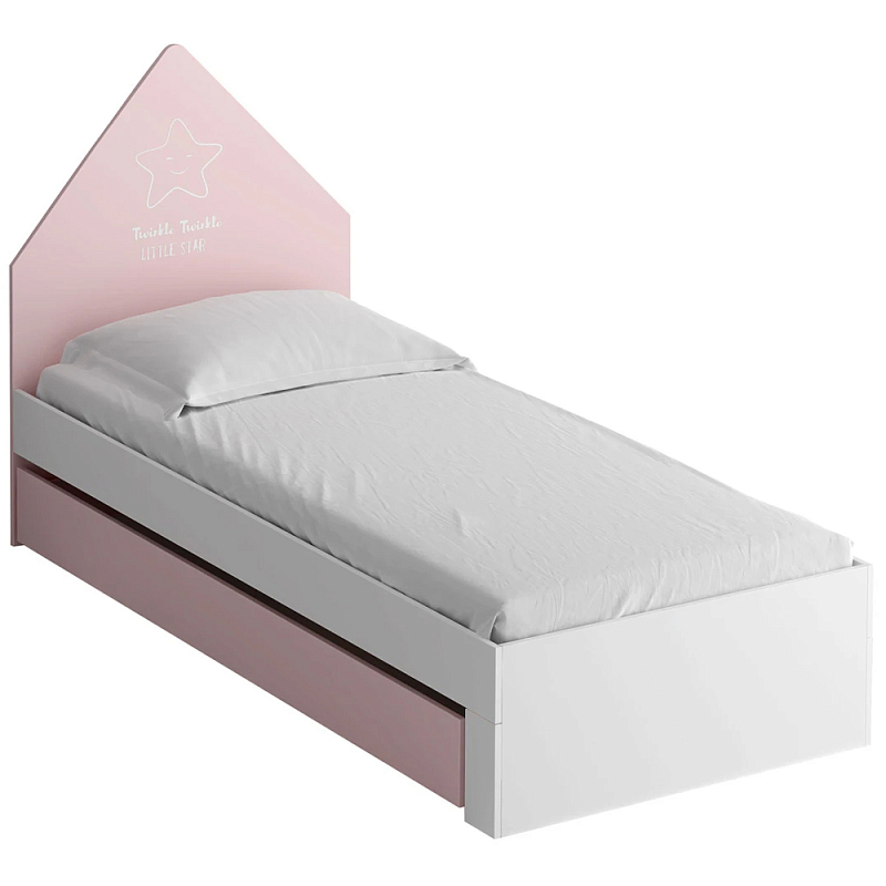 Кровать в детскую Tiny Town Bed Розовый Зеленый шалфей Бежевый Белый Кровать в детскую Tiny Town Bed Розовый Зеленый шалфей Бежевый Белый в Саратове | Loft Concept