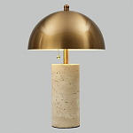 Настольная Лампа Lorenza Brass Beige stone варинант исполнения - 1 | Loft Concept в Саратове