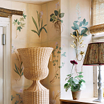 Обои ручная роспись Botanical Studies Cutter colourway варинант исполнения - 2 | Loft Concept в Саратове