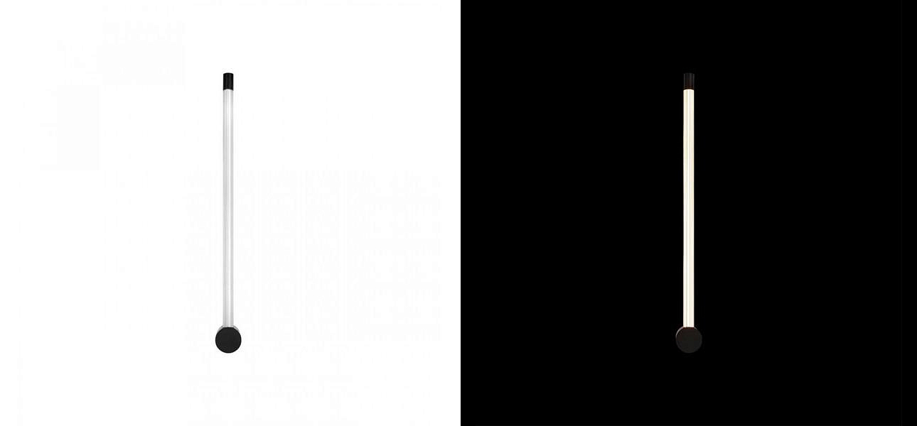 Бра светодиодное Trumpet Tube Black White bottom Бра светодиодное Trumpet Tube Black White bottom - Loft-Concept в Саратове