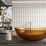 Гипсовая 3D панель с принтографией PM-103 варинант исполнения - 1 | Loft Concept в Саратове