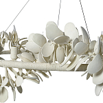 Люстра White Bionic Petals Flo Ring Chandelier варинант исполнения - 3 | Loft Concept в Саратове