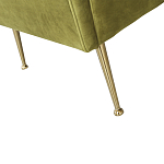 Кресло велюровое оливковое с подушкой Relaxation Soft варинант исполнения - 4 | Loft Concept в Саратове