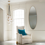 Подвесной светильник с шестью прозрачными стеклянными шарообразными плафонами Hinkley варинант исполнения - 3 | Loft Concept в Саратове