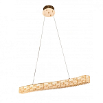 Люстра волнистой формы с текстурной огранкой Reflection of Reality варинант исполнения - 1 | Loft Concept в Саратове