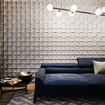 Гипсовая 3D Панель M-34 варинант исполнения - 2 | Loft Concept в Саратове