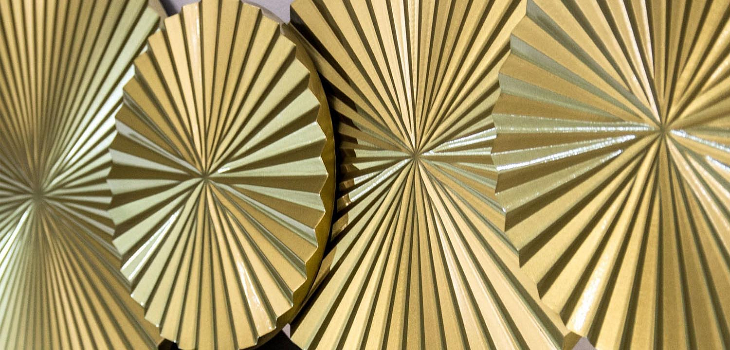 Арт-объект Apollo Gold Wall Plaque Disc 5 Арт-объект Apollo Gold Wall Plaque Disc 5 - Loft-Concept в Саратове