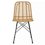 Стул с ротанговым плетением Wicker Stool без подлокотников варинант исполнения - 5 | Loft Concept в Саратове