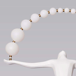 Торшер черно-белая статуэтка Девушка Girl Carries Light Balls варинант исполнения - 3 | Loft Concept в Саратове