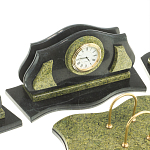 Настольный письменный набор из змеевика из 7-ми элементов Successful Leader варинант исполнения - 6 | Loft Concept в Саратове